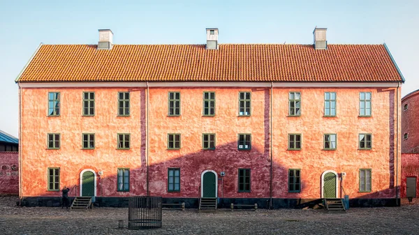 Edifício Casa Principal Cidadela Landskrona Pátio — Fotografia de Stock