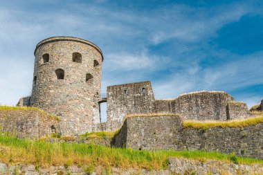 Bohus Fortress lies along the old Norwegian border with Sweden.