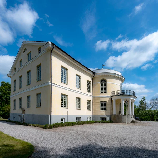 スウェーデン ジレボ 2023年5月28日 スウェーデン南部の新しいジレボ スロット邸宅城と古い遺跡 — ストック写真