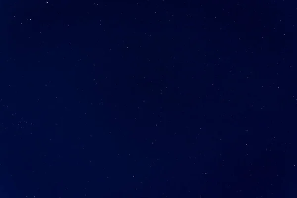 Vista Estrelas Céu Escuro Noite Azul — Fotografia de Stock