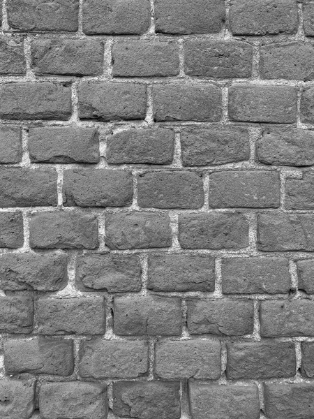 Черно Белое Фото Старой Кирпичной Стены — стоковое фото