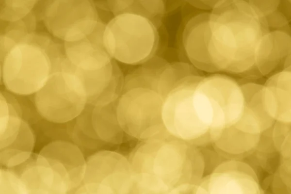 Abstrakcyjne Tło Wakacyjne Złoty Kolor Bokeh Koła — Zdjęcie stockowe