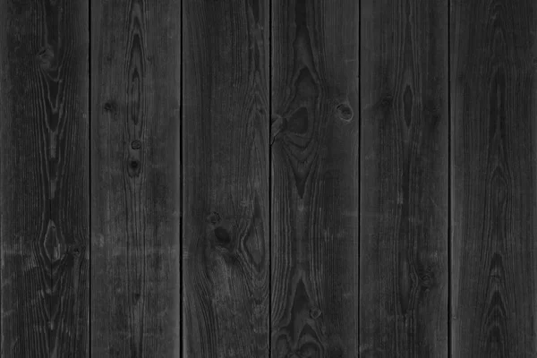 垂直の板で作られた木製の壁の白黒写真 — ストック写真