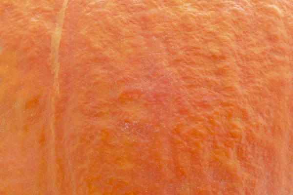 抽象的自然背景 南瓜质地橙色皮的特写 — 图库照片