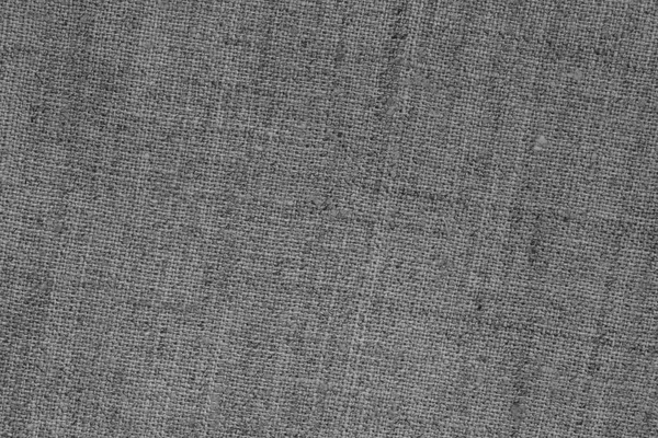 Foto Preto Branco Textura Lona — Fotografia de Stock
