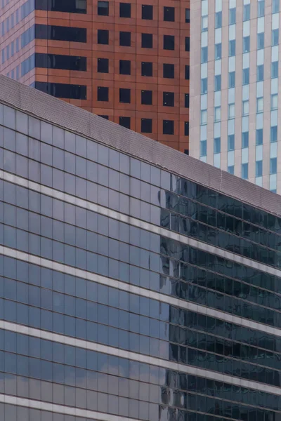 Syn Fönster Moderna Skyskrapor Paris — Stockfoto