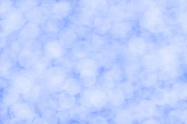 Abstract Holiday Background Close Light Blue Bokeh Circles — Stock Photo, Image