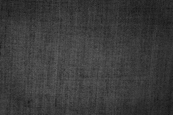 Abstrakter Hintergrund Schwarz Weiß Foto Von Leinwand Textur — Stockfoto