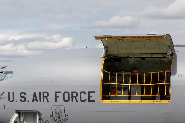 Париж Франция Июня 2017 Года Закрытие Американского Военно Транспортного Самолета — стоковое фото