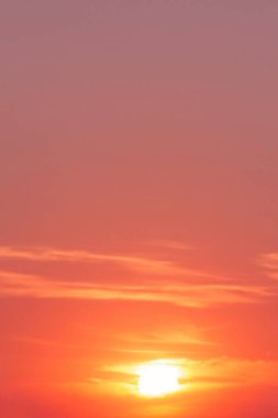 soyut arkaplan: akşam gökyüzünde görünüm