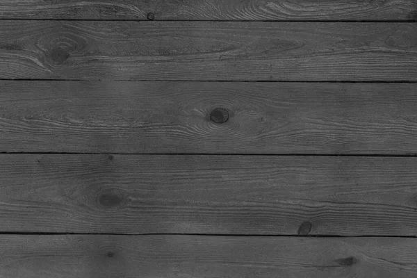 Black White Photo Dark Wooden Wall Made Planks — Stock Photo, Image