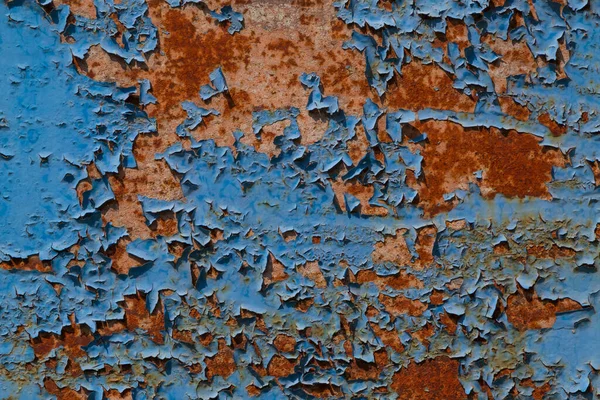 Close Old Grunge Shabby Painted Wooden Board — Stock Photo, Image