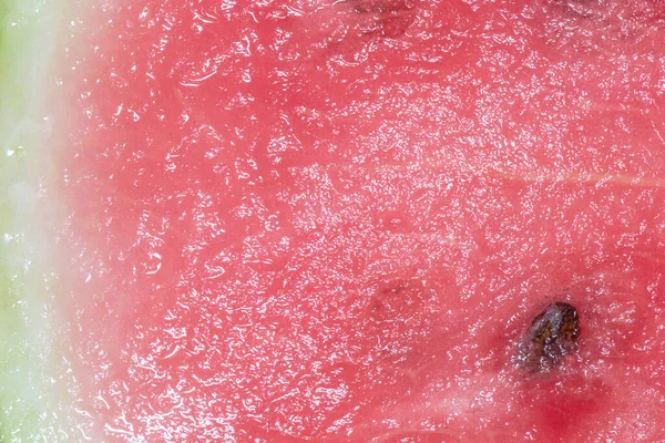 Close Cut Red Ripe Watermelon — Stock Photo, Image