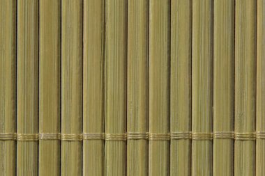 soyut arkaplan: yeşil bambu çubuklarından yapılmış peçetenin kapağı