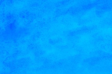soyut sanatsal arkaplan: kağıda mavi suluboya lekelerinin kapatılması