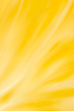 soyut sanatsal arkaplan: sarı sıvı fırça darbelerine yakın plan