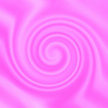 Sevgililer Günü kartının soyut arkaplanı: pürüzsüz pembe renk girdabının çizimi