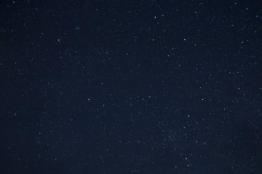 soyut doğal arkaplan: koyu mavi yıldızlı gece gökyüzüne bak