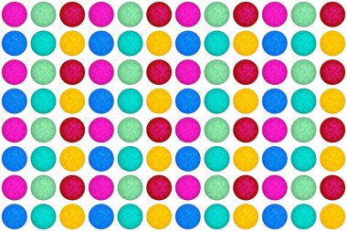 soyut dikişsiz desen: beyaz arkaplana karşı elmas gibi desenli renk boncukları