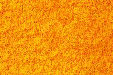 abstract grunge backdrop: close up of red canvas with yellow hatching