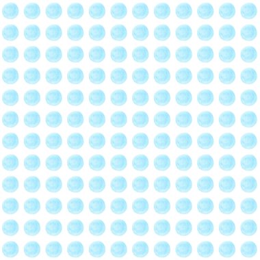 soyut hediye ambalajsız desen: beyaz arkaplana karşı açık mavi suluboya daireler