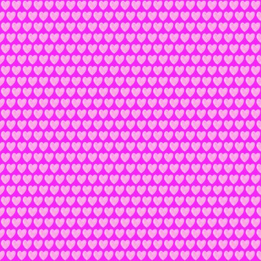 Soyut, pürüzsüz desen: mor arka plana karşı pembe suluboya valentinler