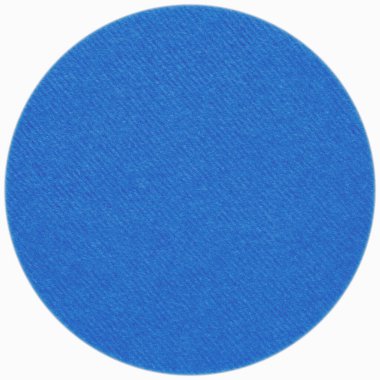 soyut tasarım ögesi: beyaz arkaplana karşı çizgili el sanatları kağıdından yapılmış boş mavi daire