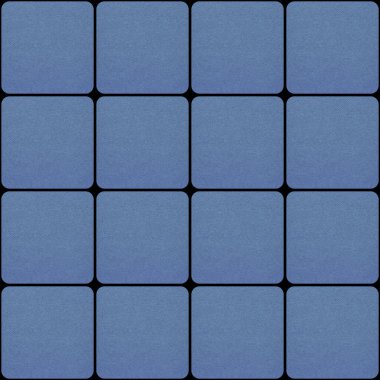 soyut dikişsiz desen: siyah arkaplana karşı desenli kartondan yapılmış mavi yuvarlak fayanslar