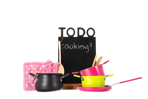 Kitchen Utensil Pots Paans Cooking Dinner — Stock Fotó