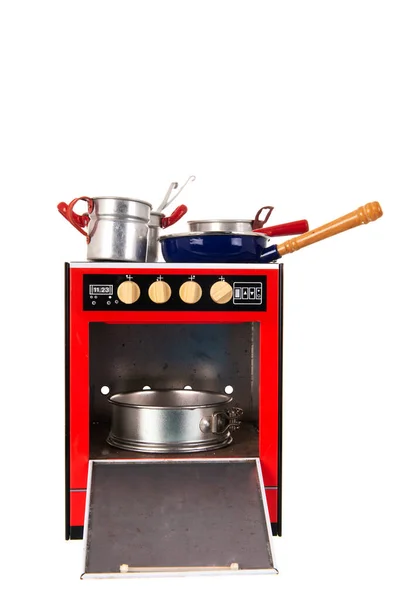 Kitchen Utensil Pots Pans Cooking Dinner — Stock Photo, Image