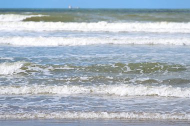 Denizde dalgalar Kuzey Denizi 'nden