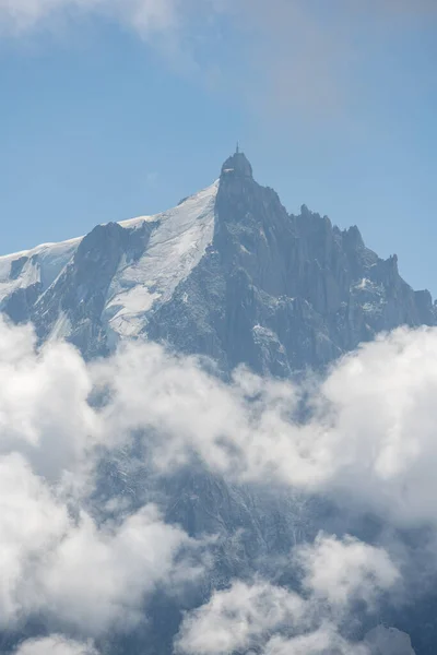 Scenisk Över Mont Blanc Massivet Sett Utifrån Brevent — Stockfoto