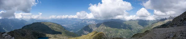 Vista Panorámica Del Macizo Del Mont Blanc Desde Brevent —  Fotos de Stock