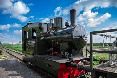 Hollanda 'daki Hoorn Buhar Treni