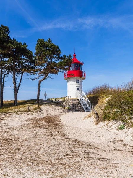 Lighthouse Gellen Island Hiddensee Germany — Stock Photo, Image