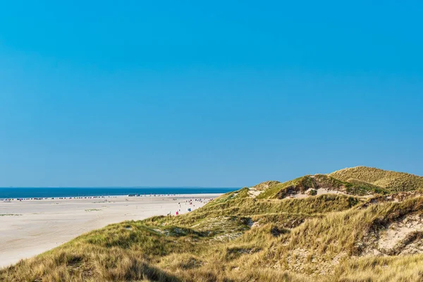 北海の島 アムルム ドイツのノルトドルフ近くの砂丘の風景 — ストック写真