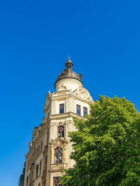 Edifício Histórico Cidade Leipzig Alemanha — Fotografia de Stock