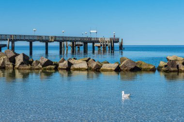 Wustrow, Almanya 'da Baltık Denizi kıyısında bir rıhtım.