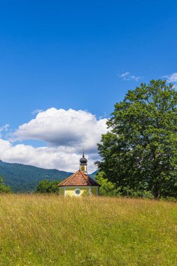 The Maria Rast chapel near Kruen in Bavaria, Germany. clipart