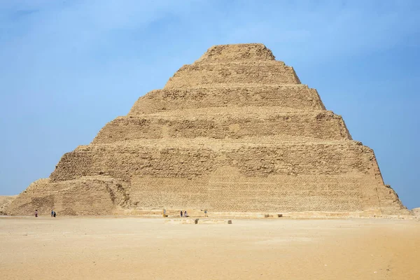 Pirâmide Djoser Djeser Zoser Vezes Chamada Pirâmide Passo Djoser Sítio — Fotografia de Stock