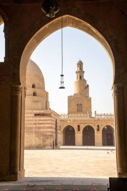 Mosque of Ibn Tulun - one of the oldest mosques in Egypt clipart