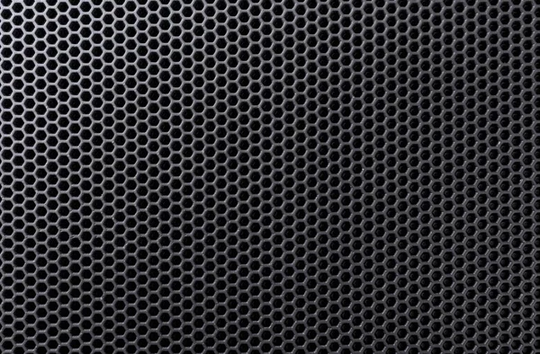 Grey Plastic Cellular Background Futuristic Industrial Background — Stock Photo, Image
