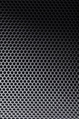 Gri plastik hücre arka planı. Gelecekçi sanayi geçmişi. 