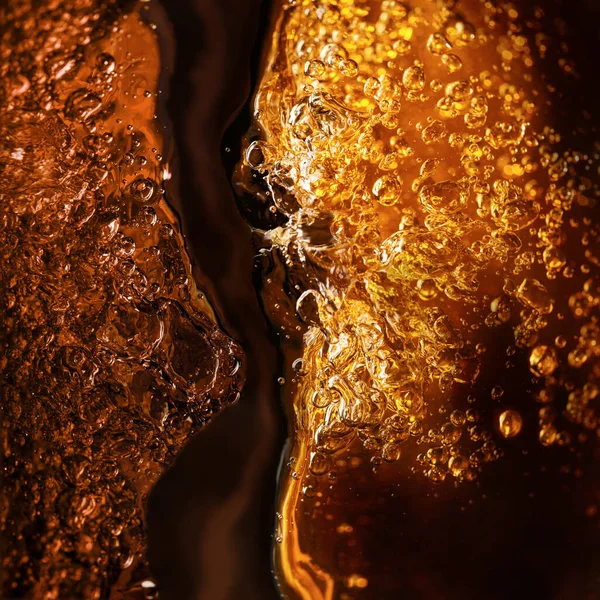 Abstract Background Theme Carbonated Drinks Macro Shot Motion — Stock Photo, Image