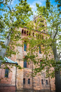 Speyer İmparatorluk Katedrali, Almanya, bir Roma Katolik katedrali, 1981 'den beri UNESCO Dünya Mirası Bölgesi