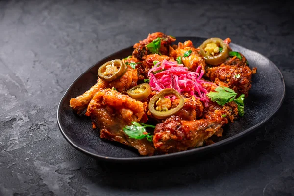 마늘은 채소와 페노스 립니다 아시아식 요리법 — 스톡 사진