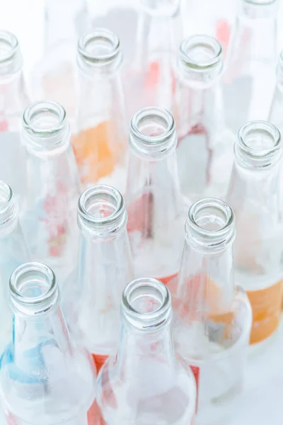 Пустые Стеклянные Бутылки Переработки — стоковое фото