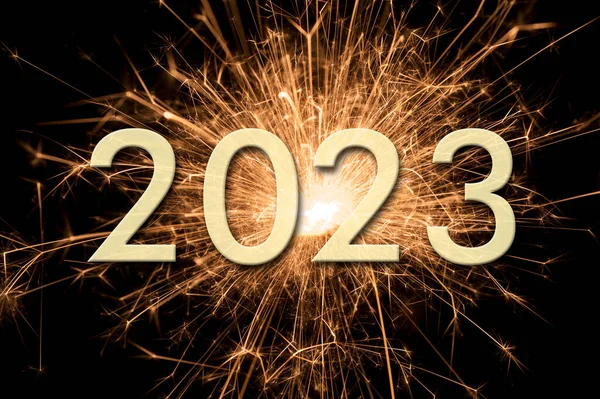 Сильвестр Канун Нового Года 2023 — стоковое фото