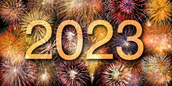 Silvestre Véspera Ano Novo 2023 — Fotografia de Stock