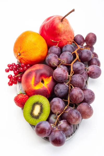 Comida Saludable Con Frutas Frescas — Foto de Stock
